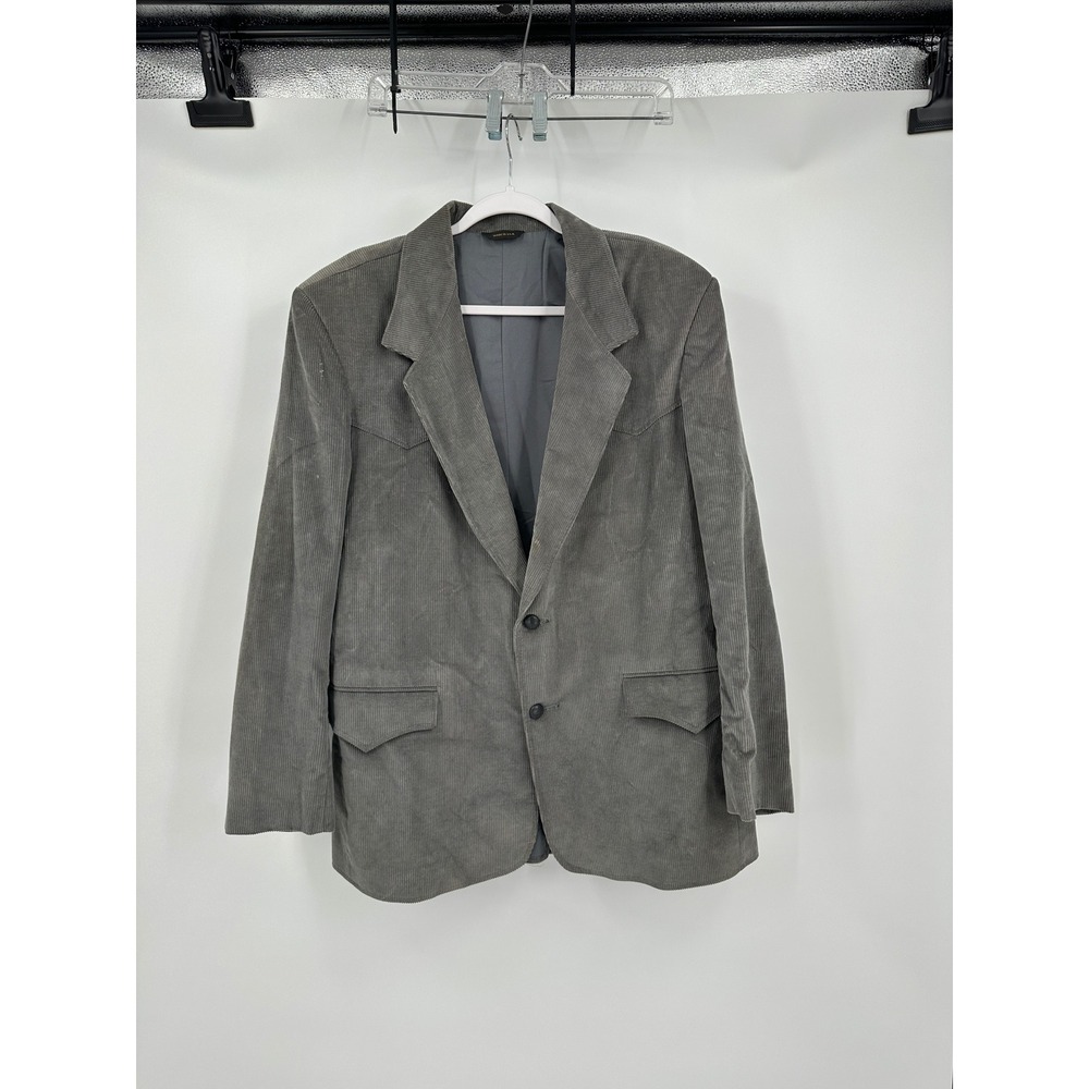 Pioneer Wear Mens Corduroy Sport Coat Size 44 Old Money Equestrian‎ Elbow Patch
